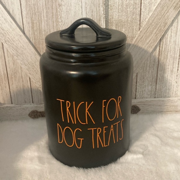 Rae Dunn Trick For Dog Treats - Picture 1 of 7